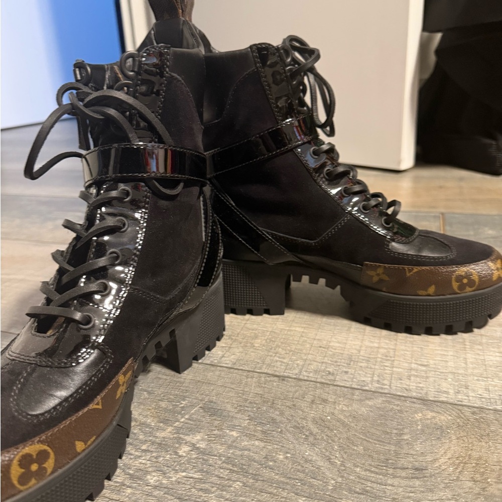 Louis Vuitton Laureate platform dessert boot - Picture 4 of 7
